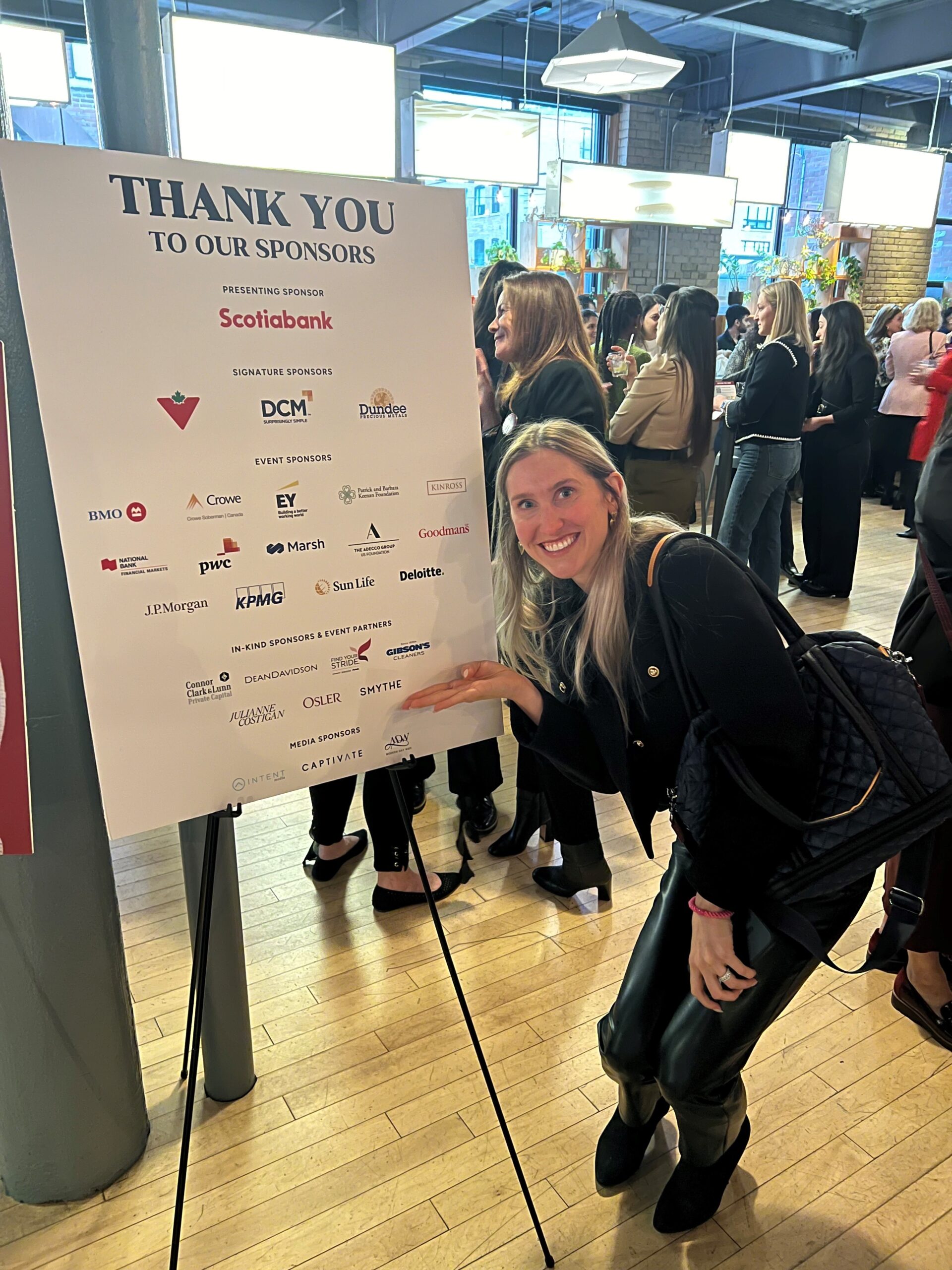 Gibson’s Cleaners recognized as a Dress for Success Toronto event partner