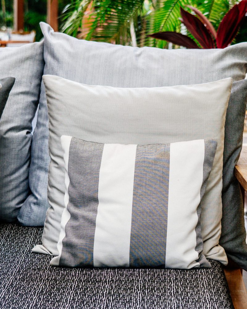 Beautiful comfortable Pillow sofa decoration interior of house or home