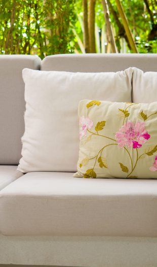 Lounge lobby at summer resort in Thailand